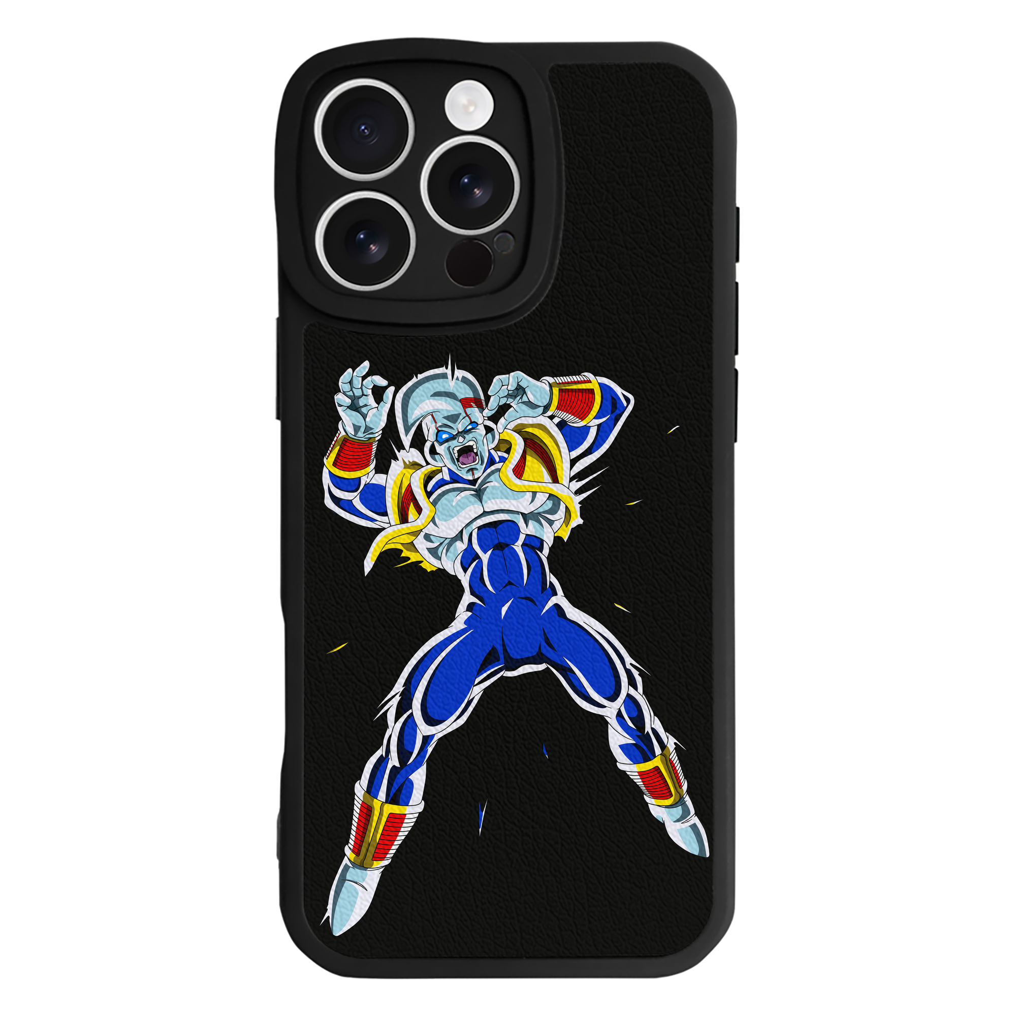 （画像用） ドラゴンボール DRAGON BALL 【iPhone 16シリーズ対応】シリコンスマホケース（レザー調） 材質：シリコン